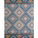 Stylish home decor digital printed rug DD 016, 60x90cm, adding charm to any room by Ramsha Home.