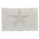 Bleach White Non-Slip Fluffy Soft Cotton Bathmat - BT 008 (60x90cm)