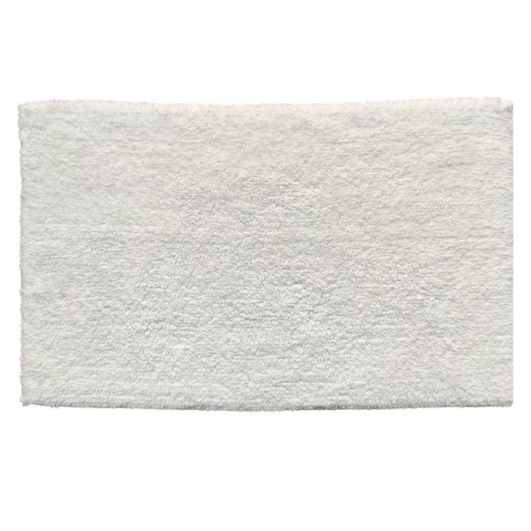 9-1.jpg Bleach White Non-Slip Fluffy Soft Cotton Bathmat - BT 009 (60x90cm) - الصورة 1