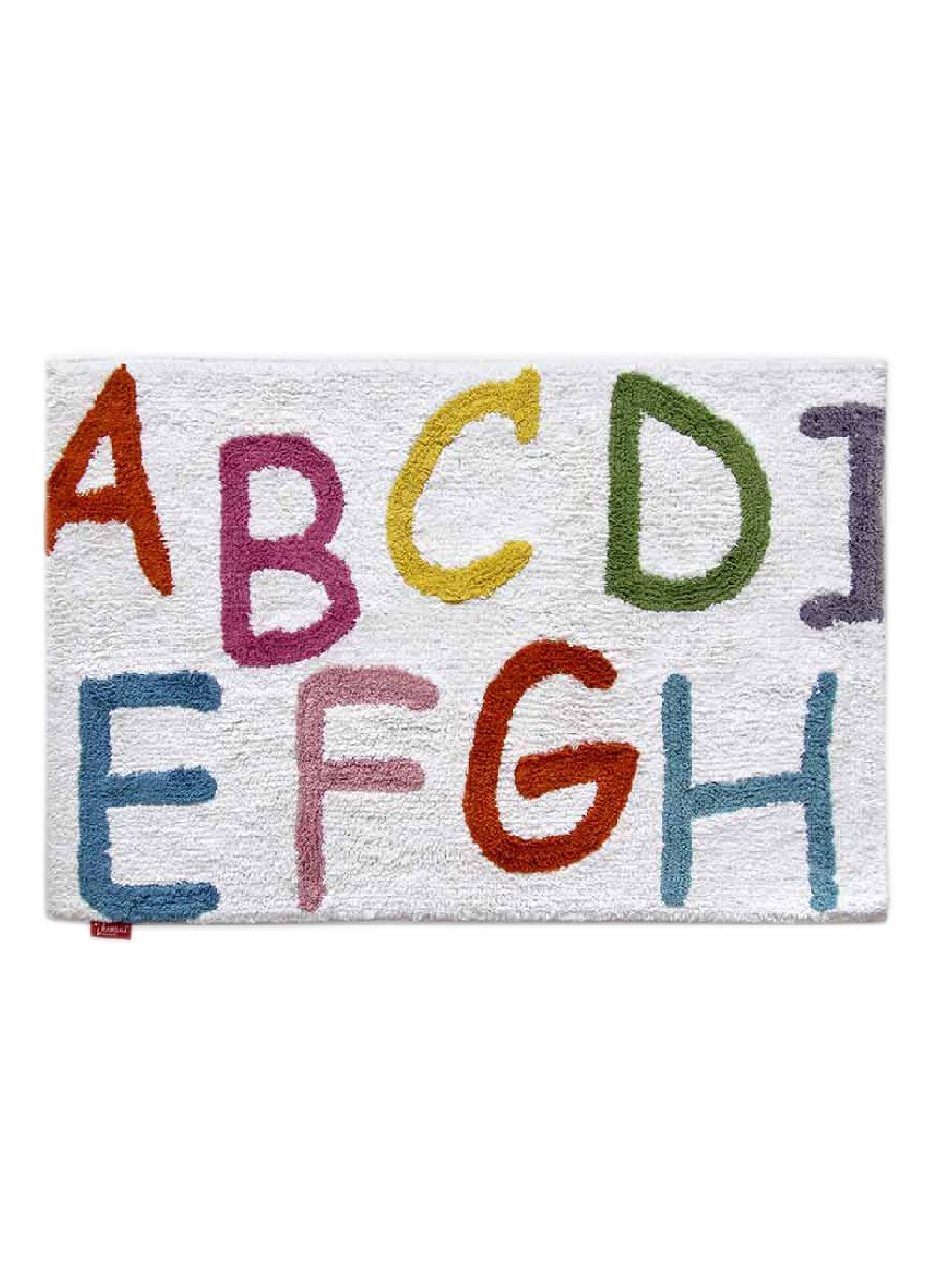 BM-014-2.jpg Beautiful ABC Alphabet Soft Cotton Bathmat - BM 014 (50x80cm)
