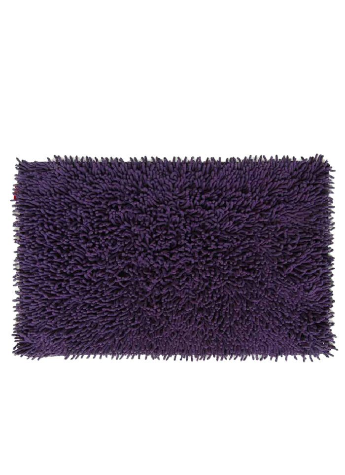 ⁦Handmade Purple Color Bathmat - BM 018 (50x80 cm)⁩ - الصورة ⁦1⁩