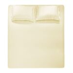 Amazing Cream Cotton Bedsheet - BD 002 (230x250cm)