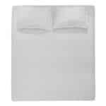 Luxurious Grey Cotton Bedsheet - BD 003 (230x250cm)