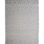 Natural White Color Indoor Decor Woven Rug - SRN 004 (170x240cm)