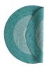 Luxurious Handmade Turquoise & White Color Cotton Braided Rug - BR 002 - Image 3