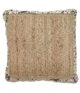 Multi Color Jute Cushion Home Decor with Sequin for Sofa, Couch, Bedroom - CS 015 (40x40cm)
