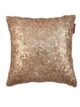 Gold Polyester Cushion Cover with Shiny Sequins for Bed, Couch, Sofa, and Car - CS 021 (40x40cm)