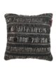 Black Polyester Sparkling Sequin Cushion Cover for Window Seat and Cafe - CS 019 (40x40cm)