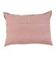 Pink Cotton Macrame Cushion Cover with Fringes for Couch and Window Seat - CS 040 (50x70cm) - Image 2