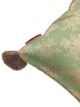Light Green Polyester Cushion Cover with Tassels for Bed, Couch, and Sofa - CS 042 (40x40cm) - الصورة 4