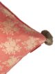 Light Pink Polyester Cushion Cover with Tassels for Bed, Couch, and Sofa - CS 043 (40x40cm) - الصورة 4