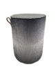 Black & White Polyester Pouf - PF 026 (40x40x50cm) - Image 2