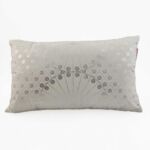 White Velvet Cushion - CS 096 (30x50cm)