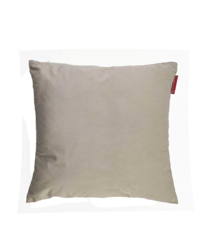 Cream Polyester Cushion Cover for Car and Living Room - CS 093 (45x45cm) - Image 4