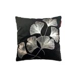 Black Polyester Cushion Cover for Car and Living Room - CS 093 (45x45cm)