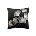 Black Polyester Cushion Cover for Car and Living Room - CS 093 (45x45cm)