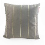 Grey Velvet Cushion Cover for Window Seat and Cafe - CS 099 (45x45cm)