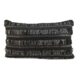 Black Shiny & Sparkling Polyester Cushion Cover with Filler for Party and Playroom - CS 075 (30x50cm)