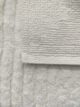 Bleach White Non-Slip Fluffy Soft Cotton Bathmat - BT 004 (60x90cm) - الصورة 3