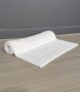 Bleach White Non-Slip Fluffy Soft Cotton Bathmat - BT 004 (60x90cm) - الصورة 2