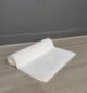 Bleach White Non-Slip Fluffy Soft Cotton Bathmat - BT 009 (60x90cm) - الصورة 2