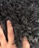 Plush Black Glitter Rug - MPV-07 (60X180cm)