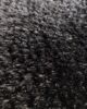 Chic Black Glitter Polyester Shaggy Rug - MPV-07 (60X180cm)