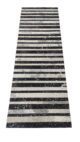 Delightful Entryway Grey Leather & Wool Rug - LR 009 (80x200cm) - Image 6