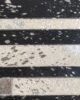 Delightful Entryway Grey Leather & Wool Rug - LR 009 (80x200cm) - Image 2