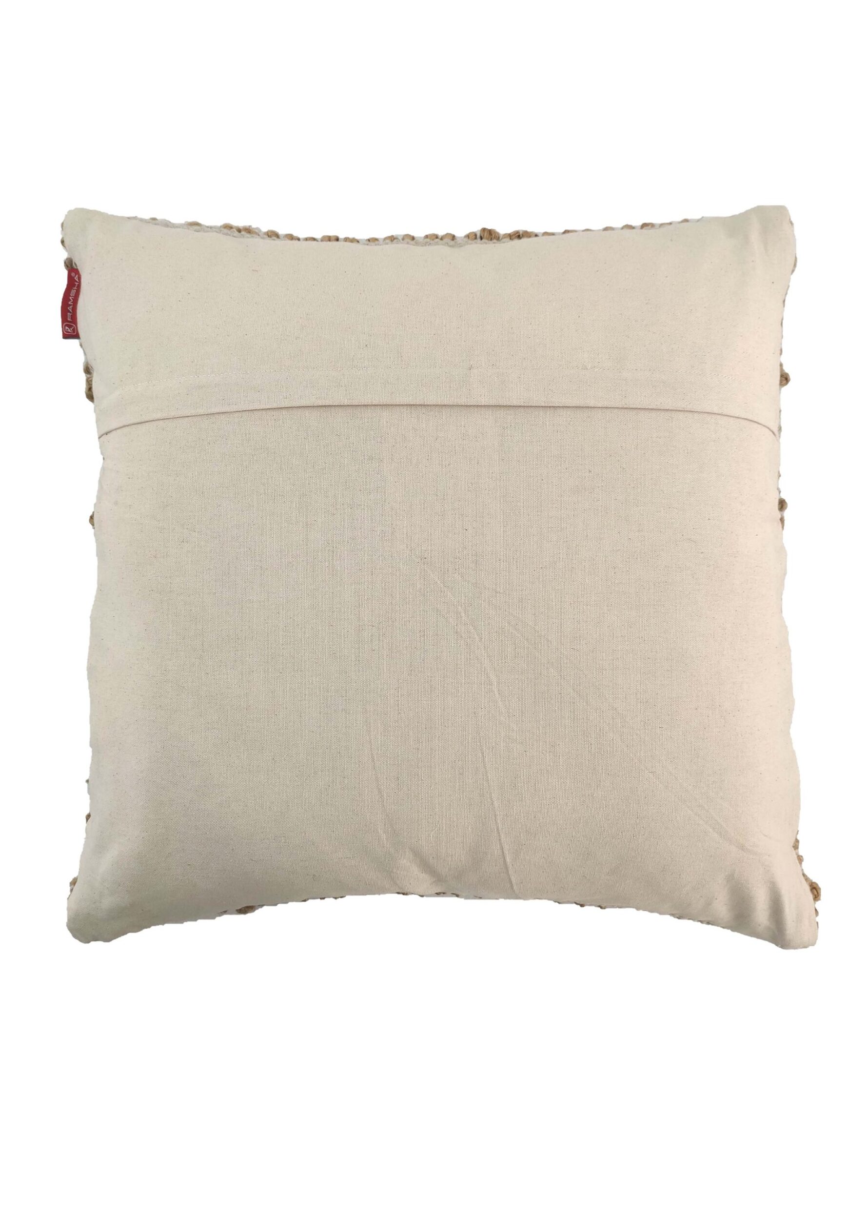 IMG_20220203_153541-scaled-1.jpg Natural Jute Color Handmade Jute Cushion for Outdoor, Cafe, and Party - CS 049 (60x60cm) - الصورة 4