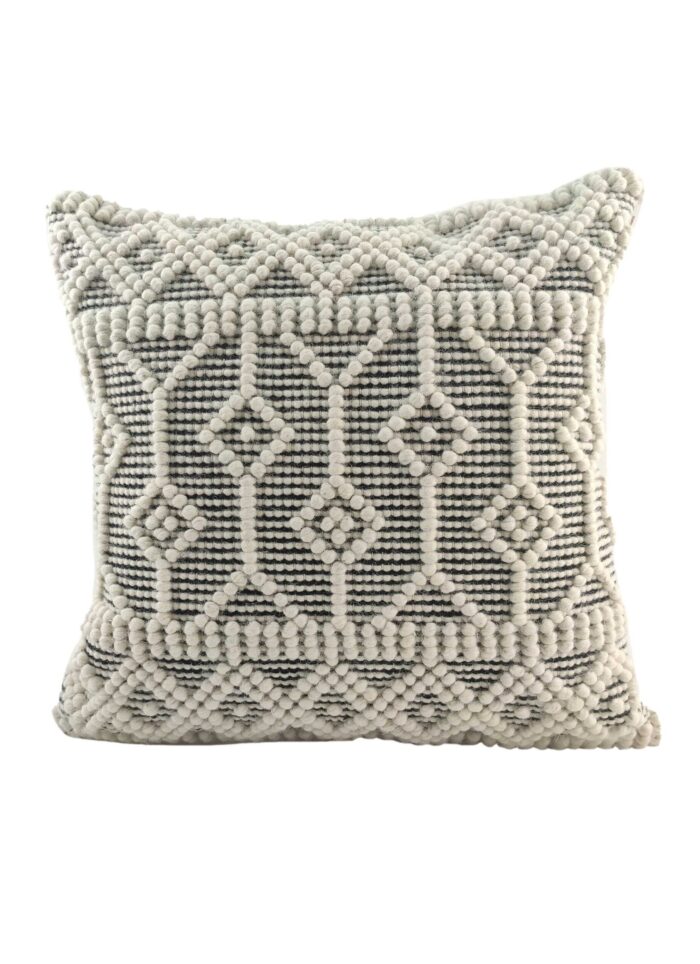 ⁦Handmade Cotton & Wool Woven Cushion - CS 050 (60x60cm)⁩ - الصورة ⁦1⁩