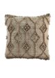 Natural Jute Color Handmade Jute Cushion Woven for Indoor and Outdoor, Cafe, and Party - CS 049 (45x45cm)
