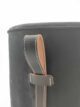 Black Color Polyester Pouf with Leather Handle for Study Room - PF 024 (40x40x50cm) - الصورة 4
