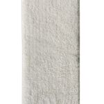White shaggy rug for entryway decor, MPV 01, 60x180cm, soft and inviting.