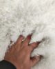White Color Entryway Decor Shaggy Rug - MPV 01 (60x180cm) - الصورة 3