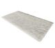 White Color Entryway Decor Shaggy Rug - MPV 01 (60x180cm) - الصورة 4
