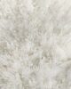 White Color Entryway Decor Shaggy Rug - MPV 01 (60x180cm) - الصورة 2