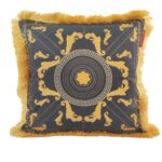 Multi-Color Digital Printed Polyester Cushion with Lace for Couch, Sofa, Bed- CS 067 (45x45cm)