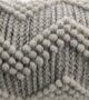 Natural & Black Color Handmade Cotton-Wool Cushion - CS 046 (30x90cm) - Image 3
