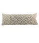 Natural & Black Color Home Decor Handmade Cushion - CS 048 (30x90cm)