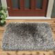 Shaggy Grey Color Doormat for Entry - MPV 05 (50x80cm) - الصورة 4