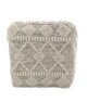 Natural Color Woven Area Pouf for Floor - PF 013 (40x40x40cm) - الصورة 2
