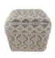 ⁦Natural Color Floor Drawing Room Woven Pouf - PF 016 (40x40x40cm)⁩ - الصورة ⁦3⁩