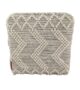 Natural Color Hand Woven Pouf for Bedroom - PF 012 (40x40x40cm) - الصورة 2