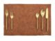 Tan Modern Leather Placemat - PM 041 (30x44cm) - الصورة 2