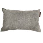 Grey Color Leather Cushion with Filler - CS 091 (30x50cm)