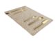 Natural and Gold Dining Table Decor Placemat - PM 020 (30x44cm) - الصورة 2