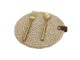 Round Natural and Gold Placemat - PM 019 - الصورة 3