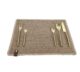 Natural Color with Gold Border Placemat - PM 017 (30x44cm) - الصورة 3