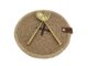 Natural and Silver Color Modern Jute Placemat - PM 012 - الصورة 3